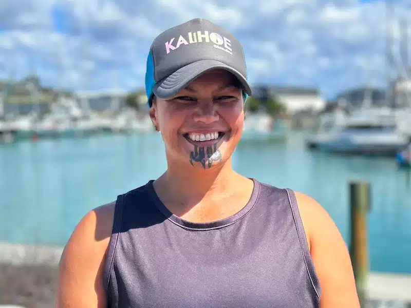 Huriana Lawrence - waka ama coach